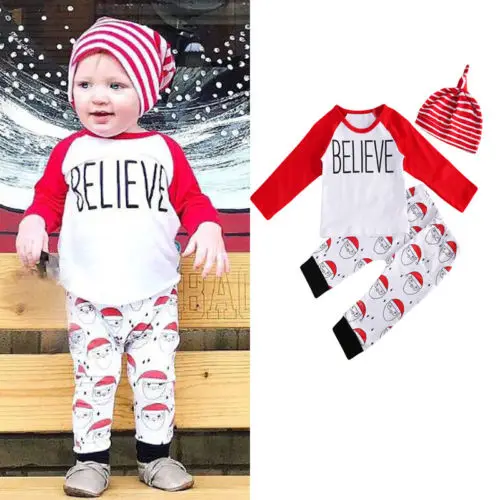 3pcs christmas clothes newborn santa baby boys girls kids casual t shirt topslong pants outfits 0 24m clothing sets in clothing sets from mother kids on - Christmas Clothes For Kids 3pcs christmas clothes newborn santa baby boys girls kids casual t shirt topslong pants outfits 0 24m clothing sets in clothing sets from mother kids on - Christmas Clothes For Kids