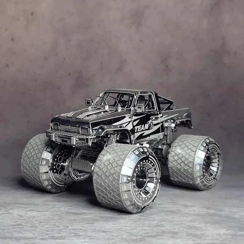  NANYUAN I32206 OFF-ROADER CAR Metal Assembly Model 3D Puzzle Super Big Tires Developing hands-on ab
