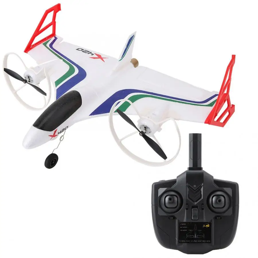 

2.4GHz RC Airplane Vertical Take Off And Landing Remote Control Aircraft Drone Toy