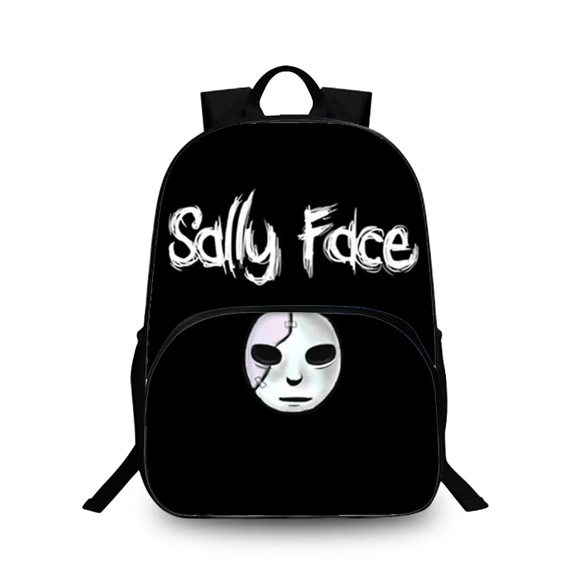 Игры Sally лицо студент рюкзак для Мальчики Девочки Школьные сумки Детские ранцы мультфильм Действие игрушки рюкзак подарочные рюкзаки