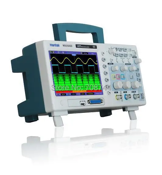 

Hantek 200MHz MSO5202D Mixed Signal Digital Oscilloscope 16 Logical Channels +2 Analog Channels + External Trigger Channel