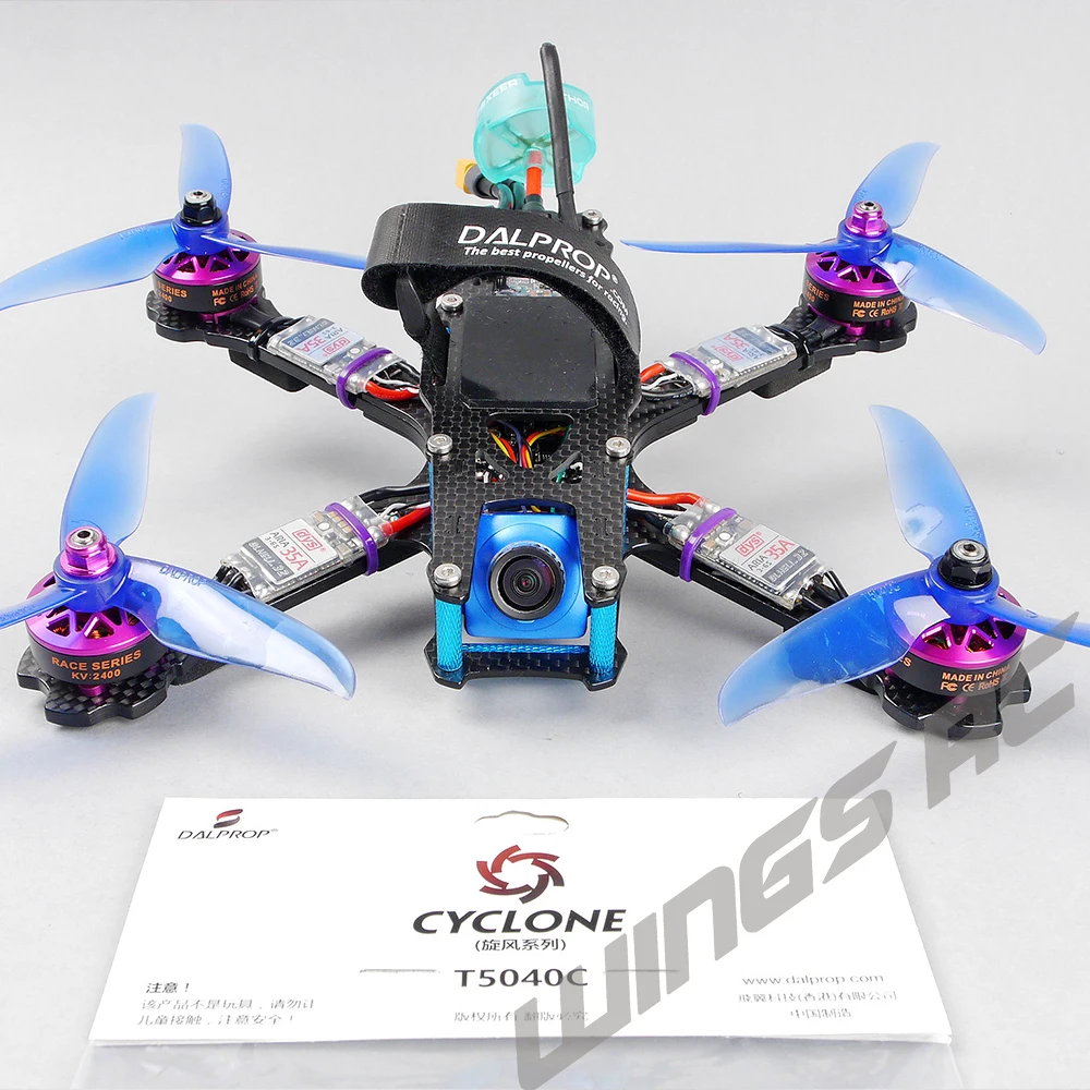 12 пар DALPROP CYCLONE T5040C PRO T5040V2 5040 3 Лопасти/tri-Blade Пропеллер для FPV Фристайл Дрон Квадрокоптер Рамка комплект