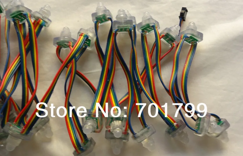 Узел сброса DC12V rgb узел 100 шт. в нитку IP68 заполнение эпоксидной смолой|ip68 switch|injection