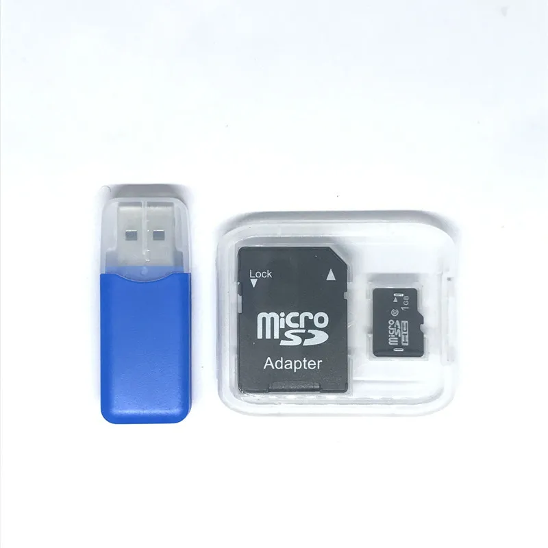 

New!!! 1GB Micro SD Card memory card 1GB With Card Adapter + free tf card reader