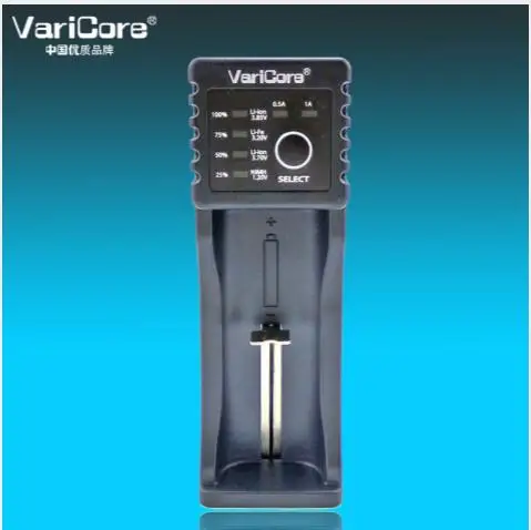 VariCore V40 V20i V10 U4 3,7 V 18650 26650 18350 16340 18500 25500 17500 никель-металл-гидридного 1,2 V AA/AAA зарядное напряжение на выходе 5 в ЖК-дисплей умное зарядное устройство для аккумуляторов - Цвет: U4 Charger