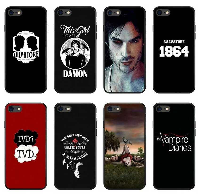 The Vampire Diaries soft Silicone TPU phone case for