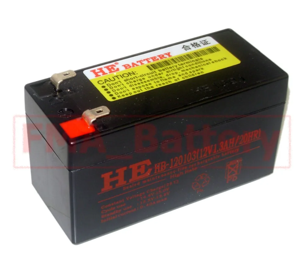 

SLA Sealed Lead Acid Battery 12V 1.3Ah UPG UB1213 D5738 to Loudspeaker Amplifie