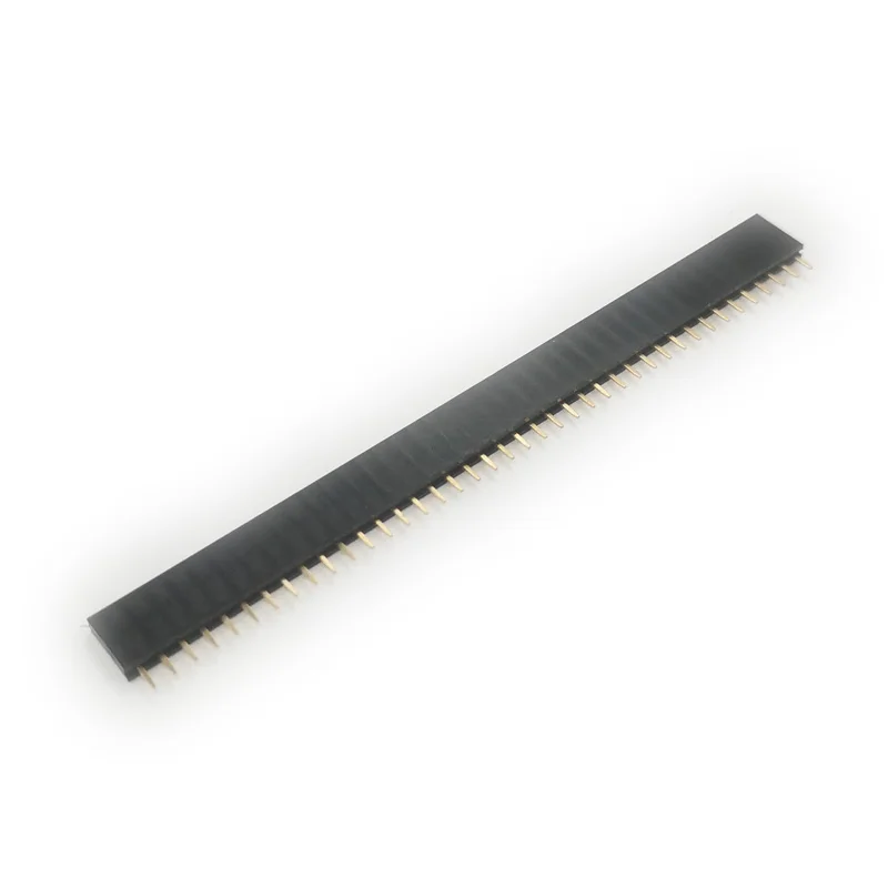 40 шт./лот 1x40P 2 54 мм Однорядный гнездовой штыревой разъем|shipping rate|dropship taobaoshipping case |