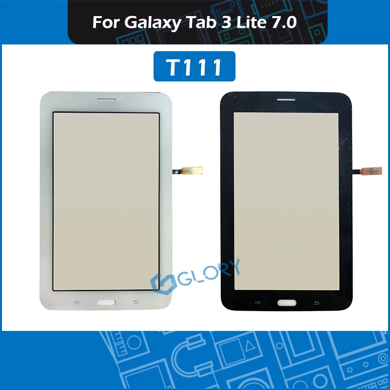 10 шт./лот для Samsung Galaxy Tab 3 Lite 7,0 SM-T111 T111 ЖК-дисплей Сенсорная панель Замена стекла