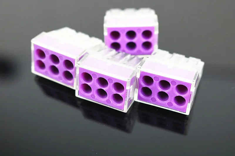 10 шт. соединители для проводов 1 2 5 мм2|terminal wire connector|box connectorwire connector |