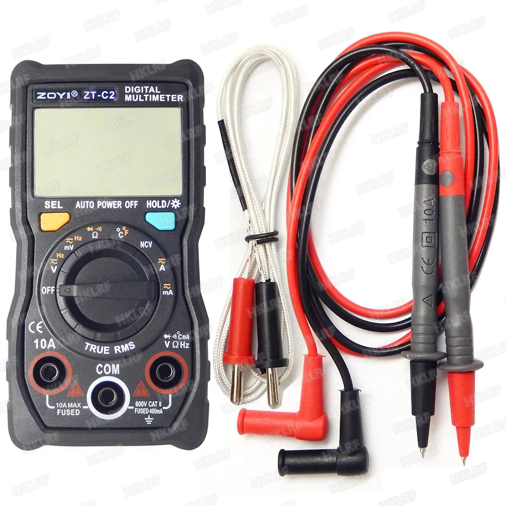 

ZOYI ZT-C2 Automatic Manual Digital Large LCD Screen Display AC DC Multimeter
