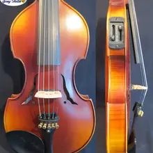 В стиле барокко коричневого цвета 5 струны Скрипки 4/4+ акустическая Скрипки