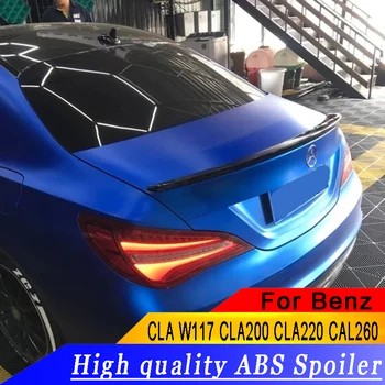 

For Mercedes Benz CLA W117 CLA200 CLA220 CAL260 2013 to 2018 high quality streamline spoilers rear trunk wing spoiler