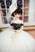 1PC Ballet Dress Lace Party Dress for 40-50cn Xinyi Doll 1/4 BJD SD Doll Suit Fashion Doll Accessories for Toy Gift For Girl
