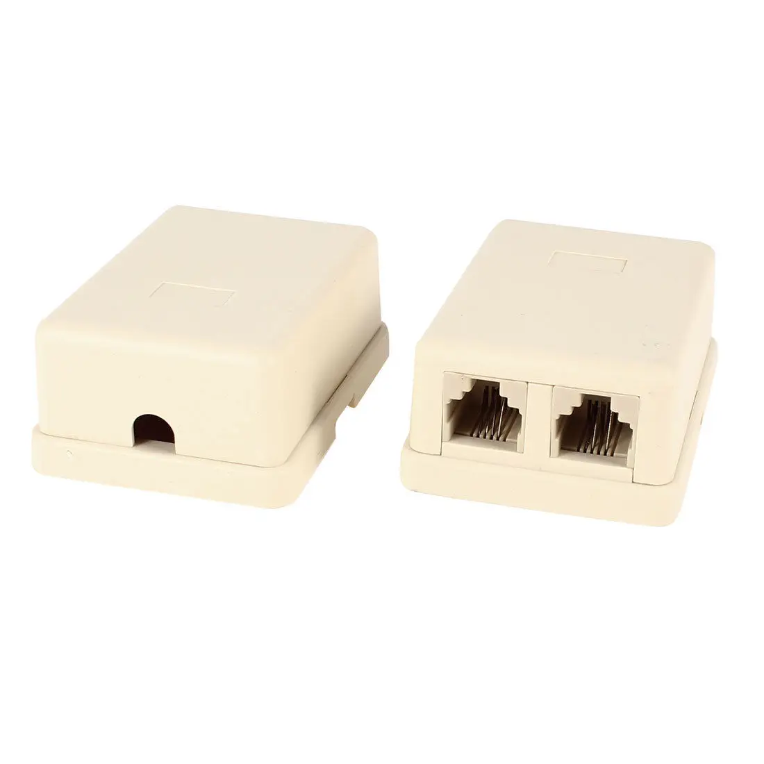 10 قطعة RJ11 6P4C وحدات التوصيلة المقرنة موصل محول Rj-11