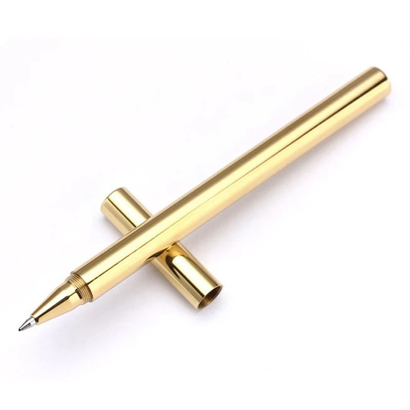 New Handmade Brass Metal Ballpoint Pen School Office Stationery Ball