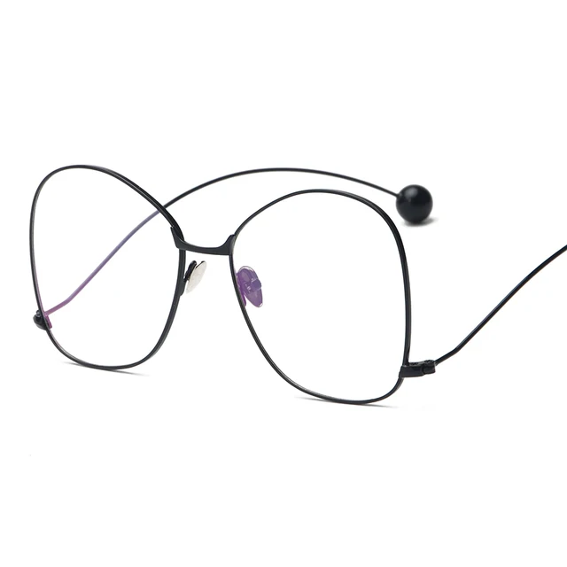 Bent Temples Vintage Fashion Metal Full Rim Optical Prescription