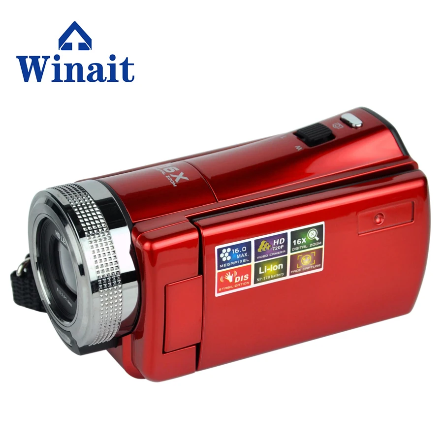 Winait Горячая стильная цифровая видеокамера мини DVR HD 720P 16x цифровой зум 2 7 &quotЖК