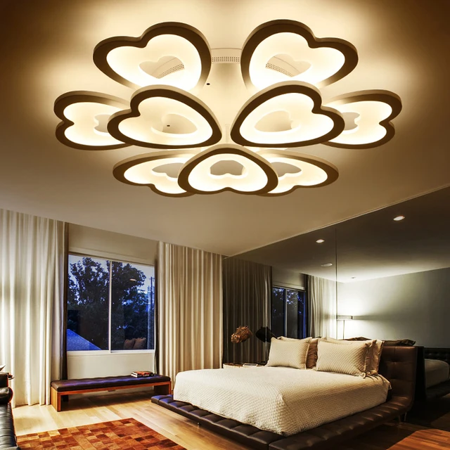 Modern Living Room Lights Round Simple Ceiling Lamp Bedroom Warm And Modern Living Room Lights Round Simple Ceiling Lamp Bedroom Warm And Romantic Light Creative Restaurant Study Lighting