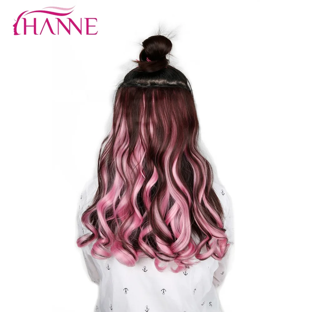 clip in synthetic hair1