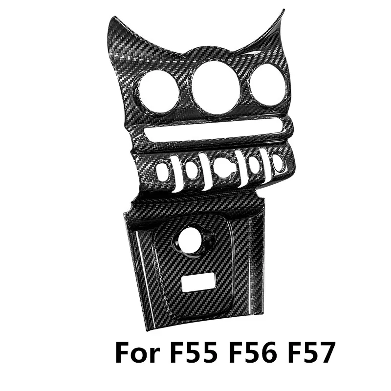 

Carbon Fiber A/C Control Panel Cover Cigarette Lighter Panel Moulding Trim for Mini Cooper F54 F55 F56 F57 Interior Styling