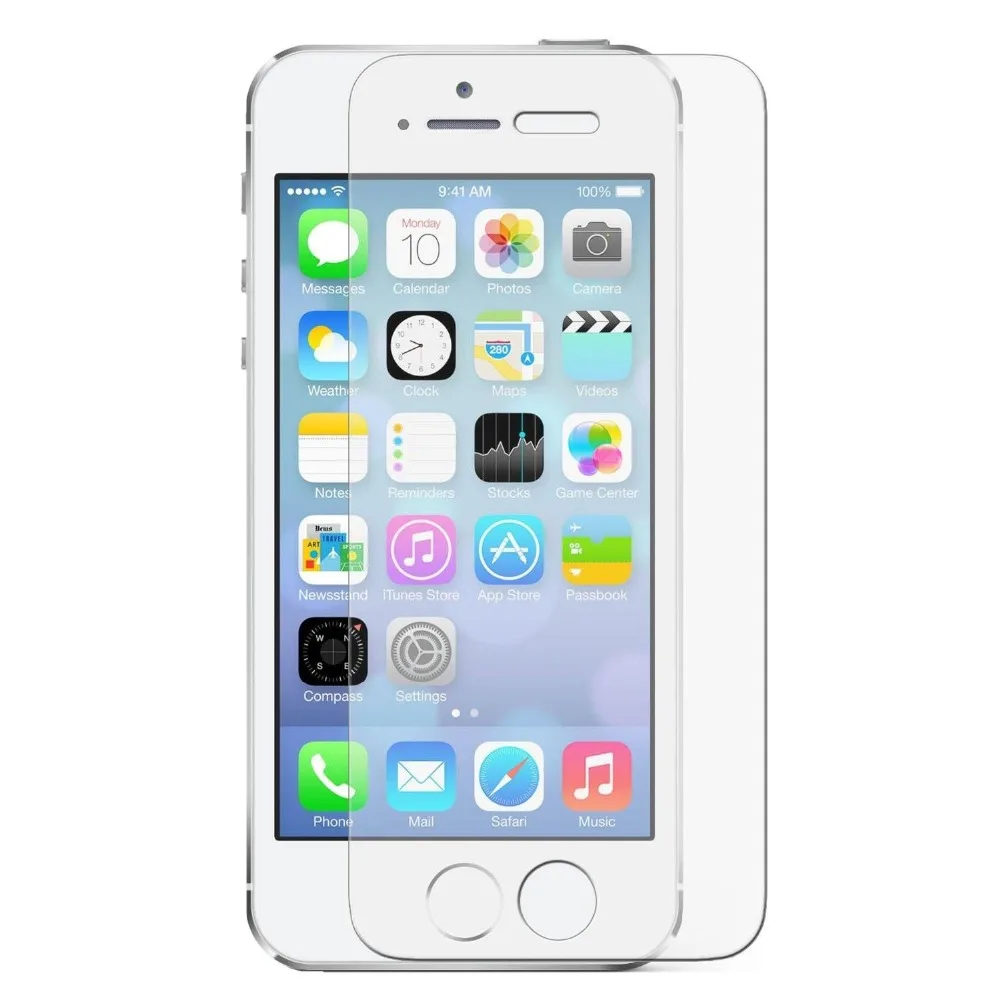 Закаленное стекло премиум класса 9H для iPhone 5 5S SE 5C i5 5se Защитная пленка экрана