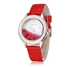 Skone Luxury Brand Orologio Donna Fashion Gold Watch Women Casual Leather Clock Female Quartz Wristwatch Ladies