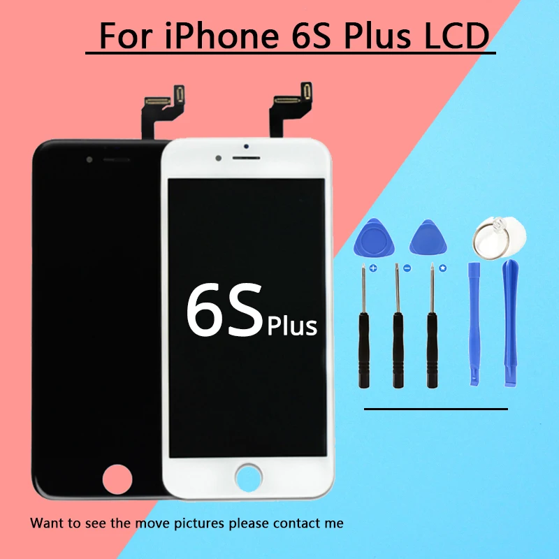 

1PCS 100% TOP Grade AAA Screen For iPhone 6S Plus LCD Display Replacement Lens Pantalla Touch Digitizer Assembly Free DHL