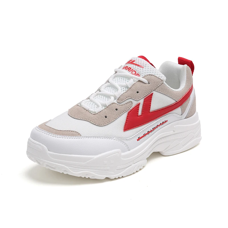 Кроссовки Warrior Runnig мужские спортивные дышащие сетчатые на шнуровке для бега