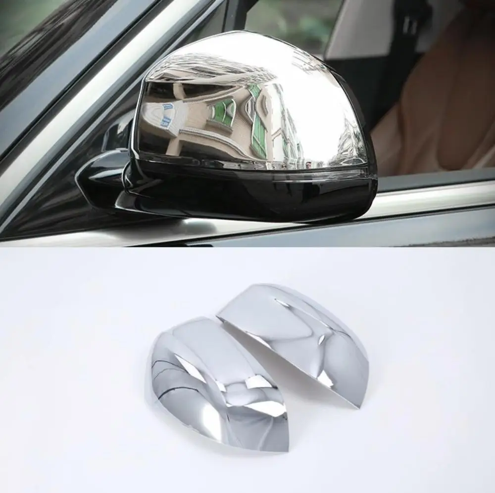 

For BMW X5 G05 2019 2020 ABS Door Side Mirror Cover Trim Rear View Cap Overlay Molding Garnish