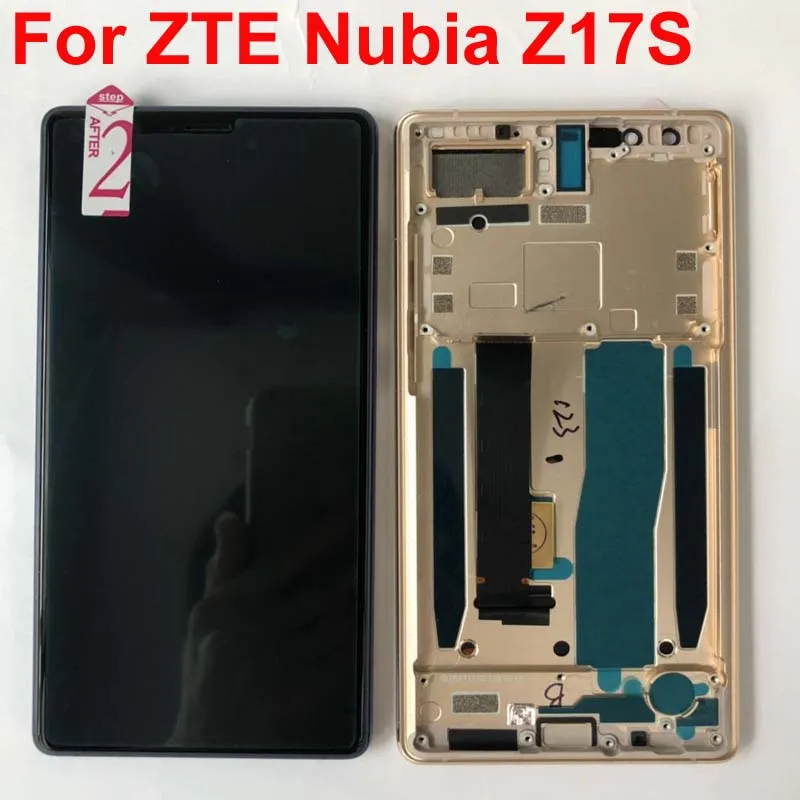 

2018 New Arrival!100% tested OK For ZTE Nubia Z17S NX595J LCD Display +Touch screen Digitizer original LCD Best quality+Frame