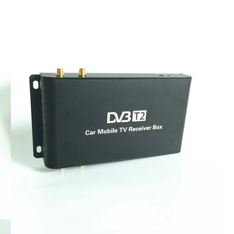 Новейший 4 мобильный чип высокоскоростной тюнер Автомобильный DVB T2 цифровой