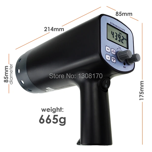 5-innovative-life-Stroboscope-DT-2350PA-Dimension