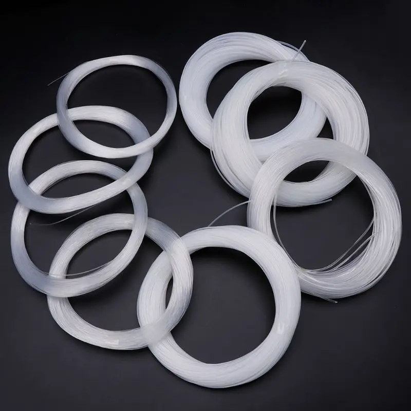 

Fishing Line Nylon Main-line High Intensity 0.5/0.7/1/1.3/1.5/1.7/1.9/2.2mm Tackle Transparent Monofilament Accessories