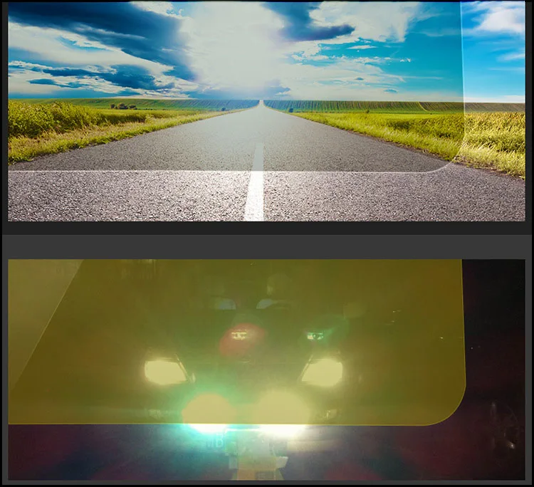 Солнечный экран автомобиля водительские очки солнцезащитные очки ночного видения hd клип на очки для вождения для мужчин и женщин