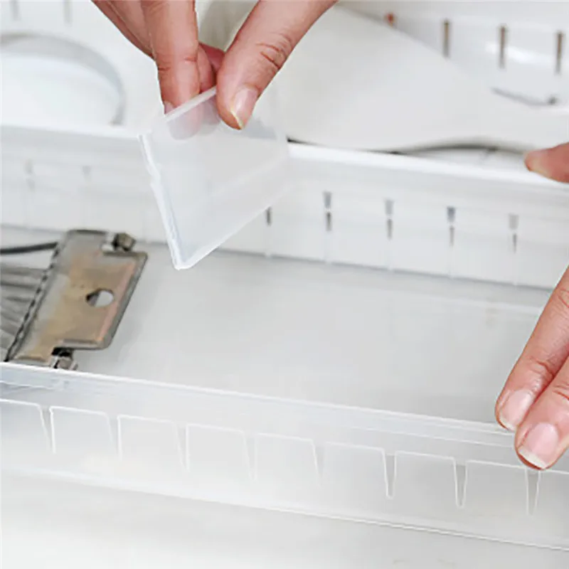 

Home Kitchen Board Divider Adjustable Storage Box Drawer Organizer Box Organizer Home Accessories 2019 Tableware Divider Cells