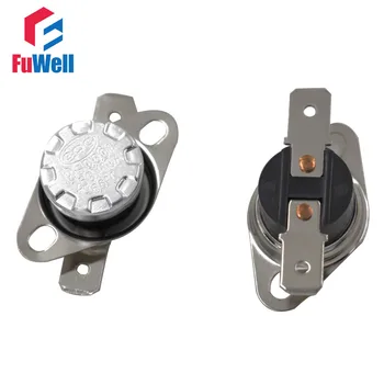 

(Normal Close NC) KSD301 130-165 degrees Celsius 130-165 C Temperature Controlled Switch Thermostat 250V 10A Conner Angle