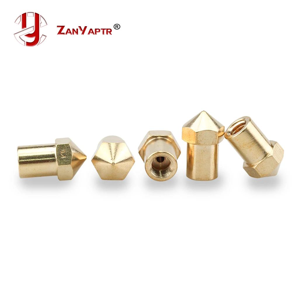 

1Pcs 3D Printer Parts Creatbot Brass Nozzle J-Head Extruder 0.4mm for 1.75mm For 3D V6 & V5