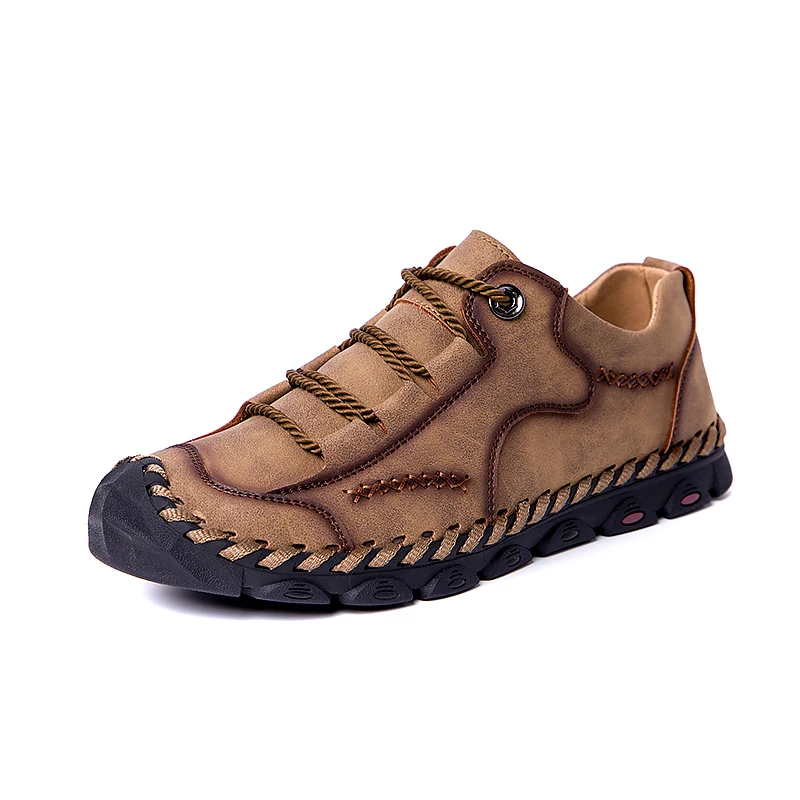 

POLALI 2019 Spring Casual Shoes Men Fashion Loafers Men Casual Driving Shoes Soft Moccasins Flats Slip on Footwear Men Big Size