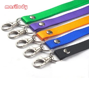 

100pcs/lot DIY Logo Lanyard for Keys Custom 1cm 1.2cm 1.5cm 2cm Lanyard Neck Strap ID Lanyard for Phones DIY Lanyard Keychain