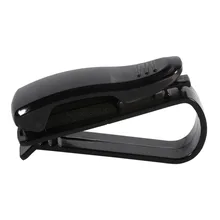 Veículo carro Clipe Acessórios Auto Viseira de Sol óculos de Sol Óculos Óculos Ticket Holder Clip Universal Preto