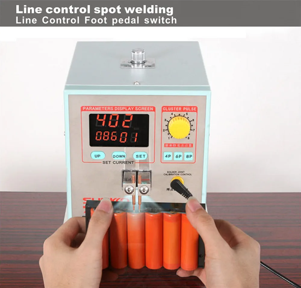 SUNKKO 797DH машина точечной сварки 3.8KW батарея точечной сварки толщина 0,35 мм точечная Импульсная Сварка машина с HB-70B wending pen
