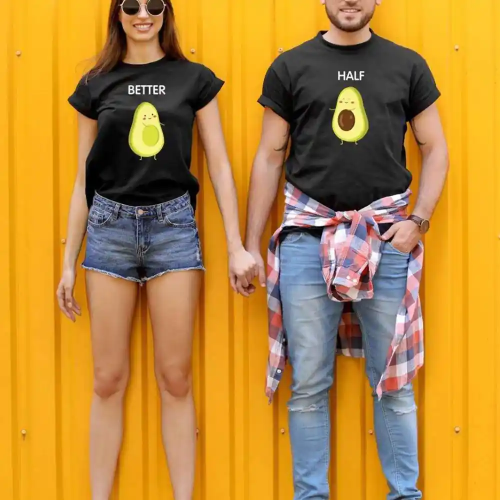 casal combinando roupas