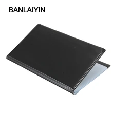 WholeTide 5* 120 Cards Black Leather Business Name ID Credit Card Holder Book Case Organizer