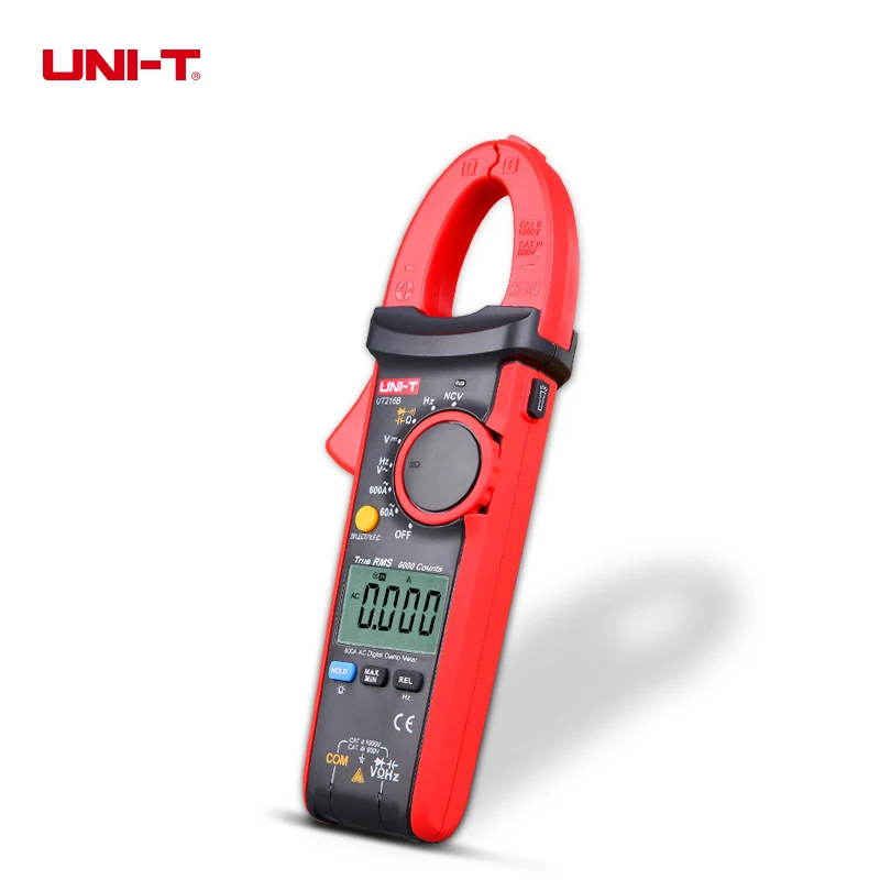 UNI-T True RMS цифровой зажим UT216A UT216B UT216C UT216D цифровые клещи Авто Диапазон резистора/конденсатор/частота/NCV тест