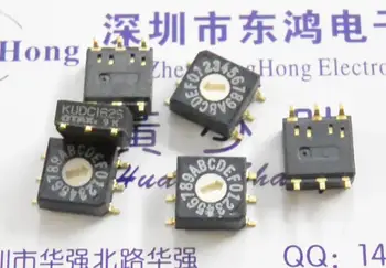 

Japan OTAX patch BCB rotary DIP switch 16 0-F rotary coded switches KUDC162S inverted