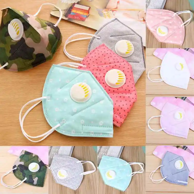 

1pc Cotton Nonwoven Face Mask Anti PM 2.5 Pollen Dust-proof Face Mask with Exhalation Valve Anti-dust Ailter Mask Face Care Tool