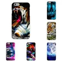 Neon Animal Tigre contorno suave fundas de TPU para Huawei Nova 2 V20 Y3II Y5 Y5II Y6 Y6II Y7 Y9 G8 G9 GR3 GR5 GX8 primer 2018 de 2019