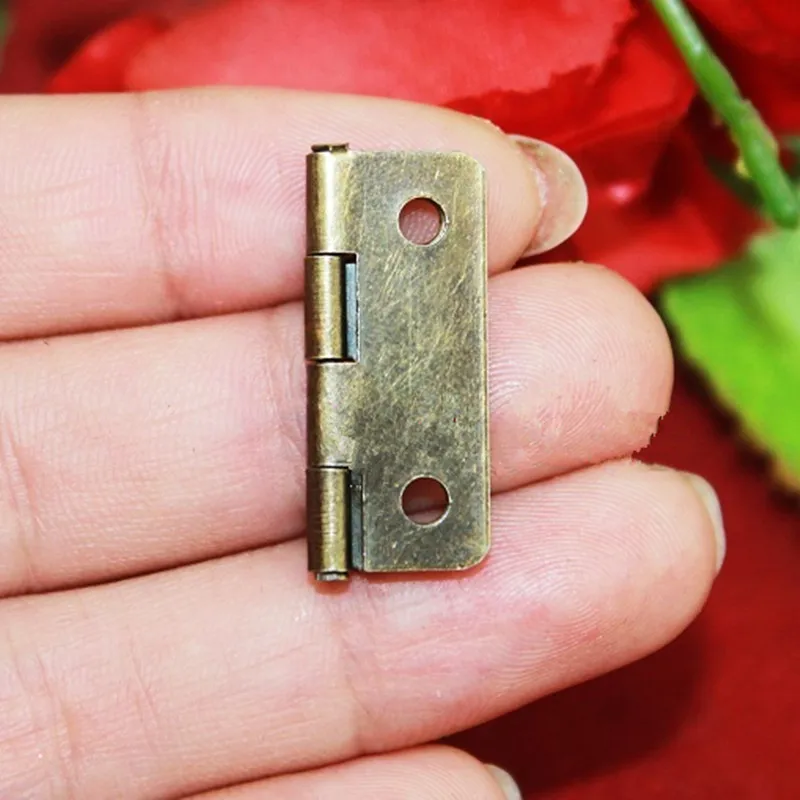 Старинная петля 25*18 мм плоская деревянная коробка винная металлическая