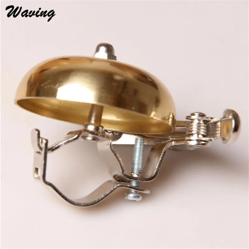 Stainless Metal Brass Bicycle Bell Bike Sound Handlebar Classical Ring